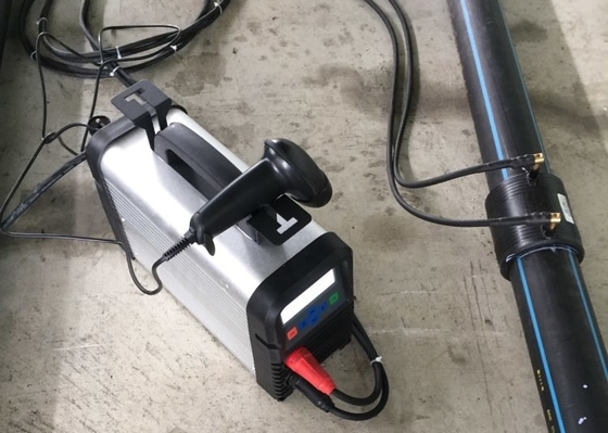 自動PEの管の電気融合の溶接機のバー コードのスキャン