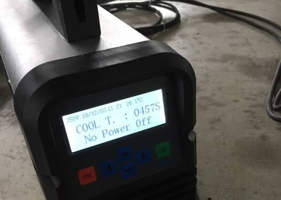 自動PEの管の電気融合の溶接機のバー コードのスキャン