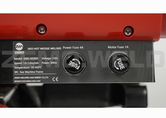 1.5MMの熱いHDPEのくさびの溶接工の防音シート 220V 20degreeの高速