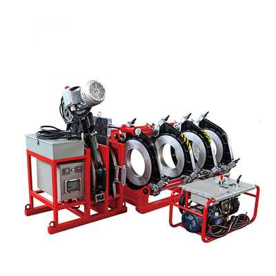 ASTM 18" PEの熱い版の溶接機のHdpeのバット溶接工380V