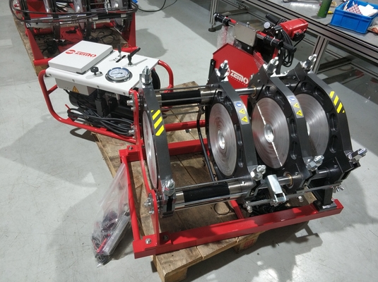 220V HDPEのバット融接機械、IPS 14" Hdpeの油圧溶接機