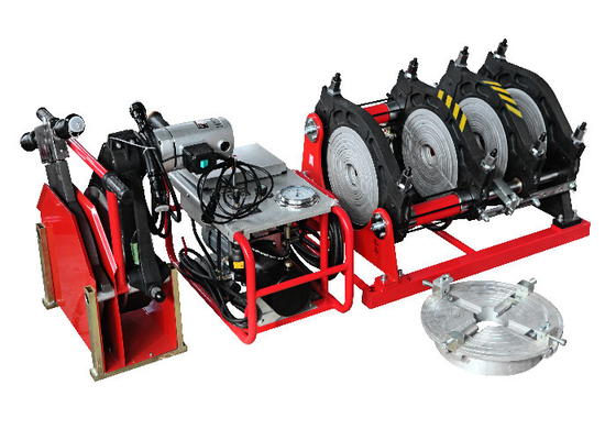 200MのHdpeの管のつき合せはぎ機械200MのISOのバット融接機械