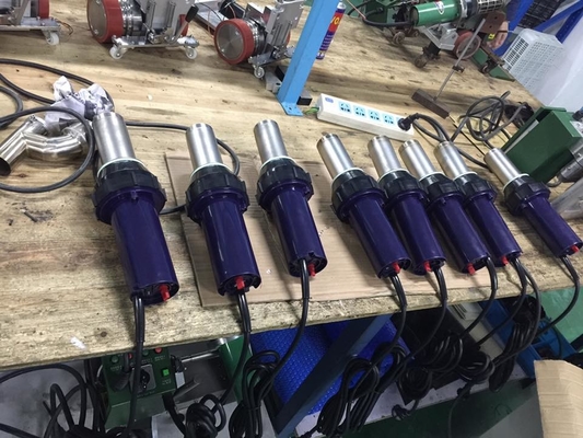 屈曲の旗のための1.6kwポリ塩化ビニールの熱気の溶接銃220v